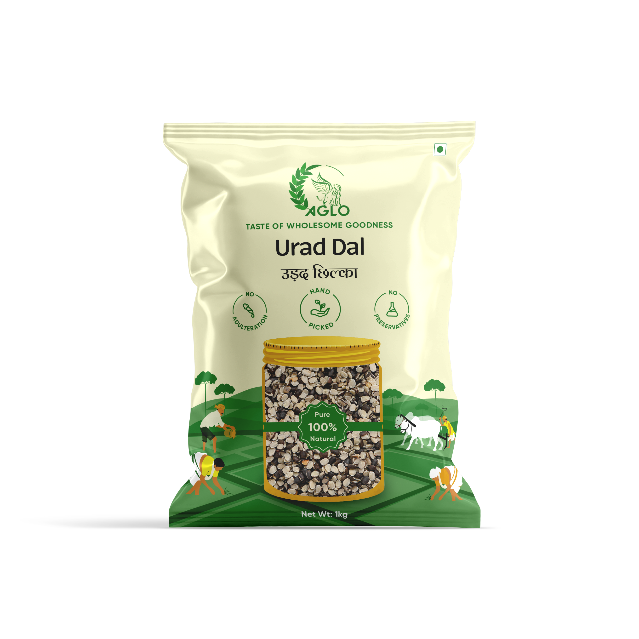 Urad DalUrad dal is a nutrient-packed lentil, commonly used in dals, stews, and savory dishes like dosas and vadas.